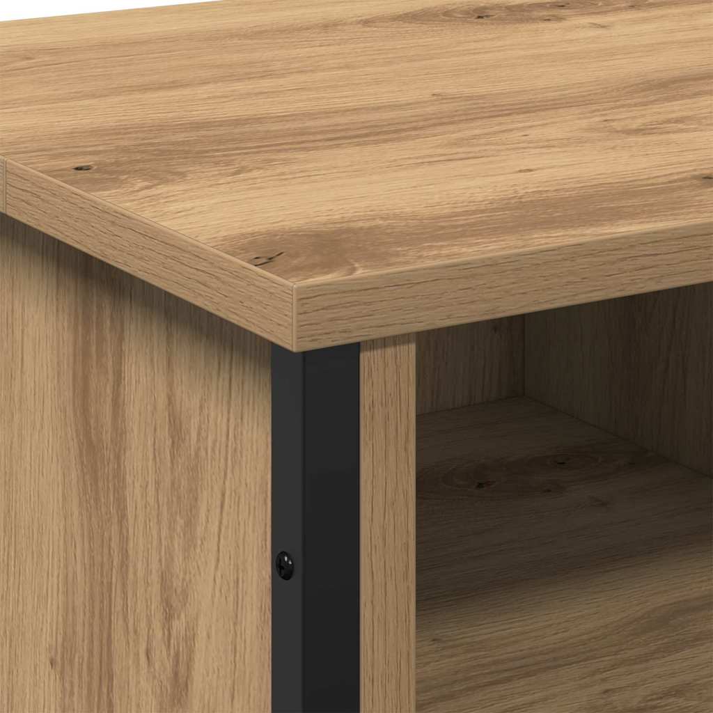 vidaXL Sink Cabinet Artisan Oak 91 x 35 x 60 cm Engineered wood