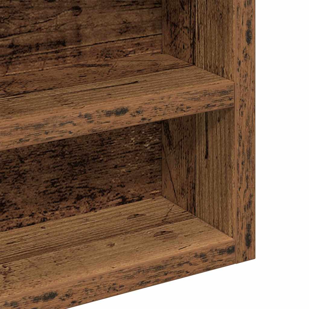 Display Cabinet Old Wood 60 x 8.5 x 58 cm Engineered Wood