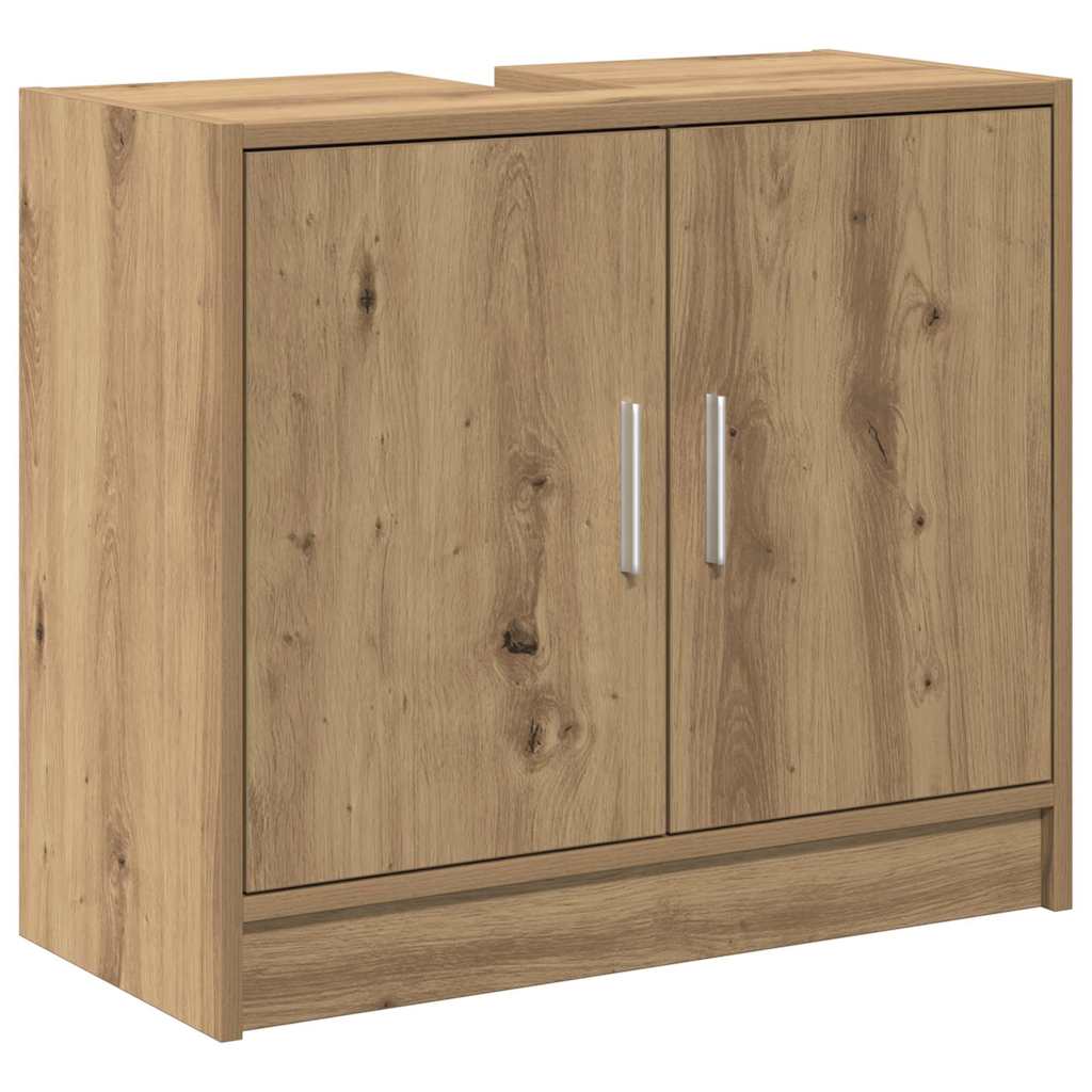 vidaXL Sink Cabinet Artisan Oak 63 x 29 x 55 cm Engineered wood