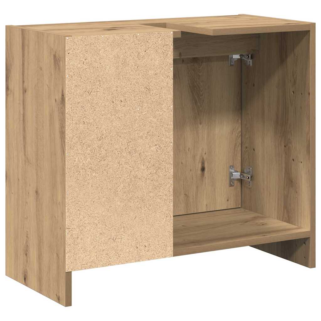 vidaXL Sink Cabinet Artisan Oak 63 x 29 x 55 cm Engineered wood
