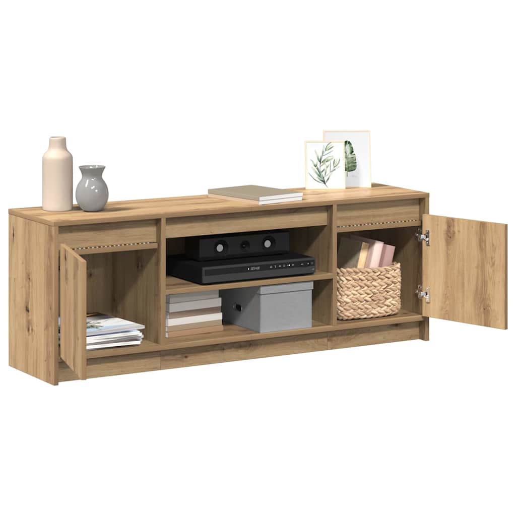 TV Units Brown 139.5 x 34 x 50 cm Engineered wood