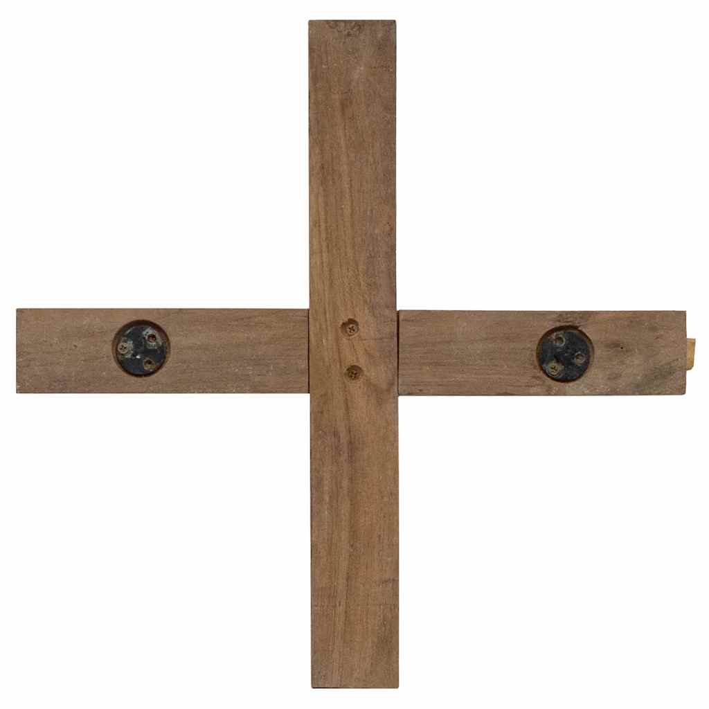 Christmas Tree Brown 90 cm Solid teak wood