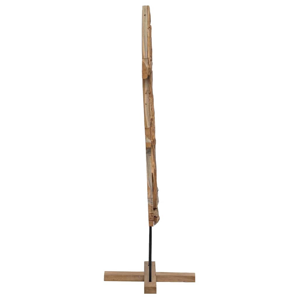 Christmas Tree Brown 90 cm Solid teak wood