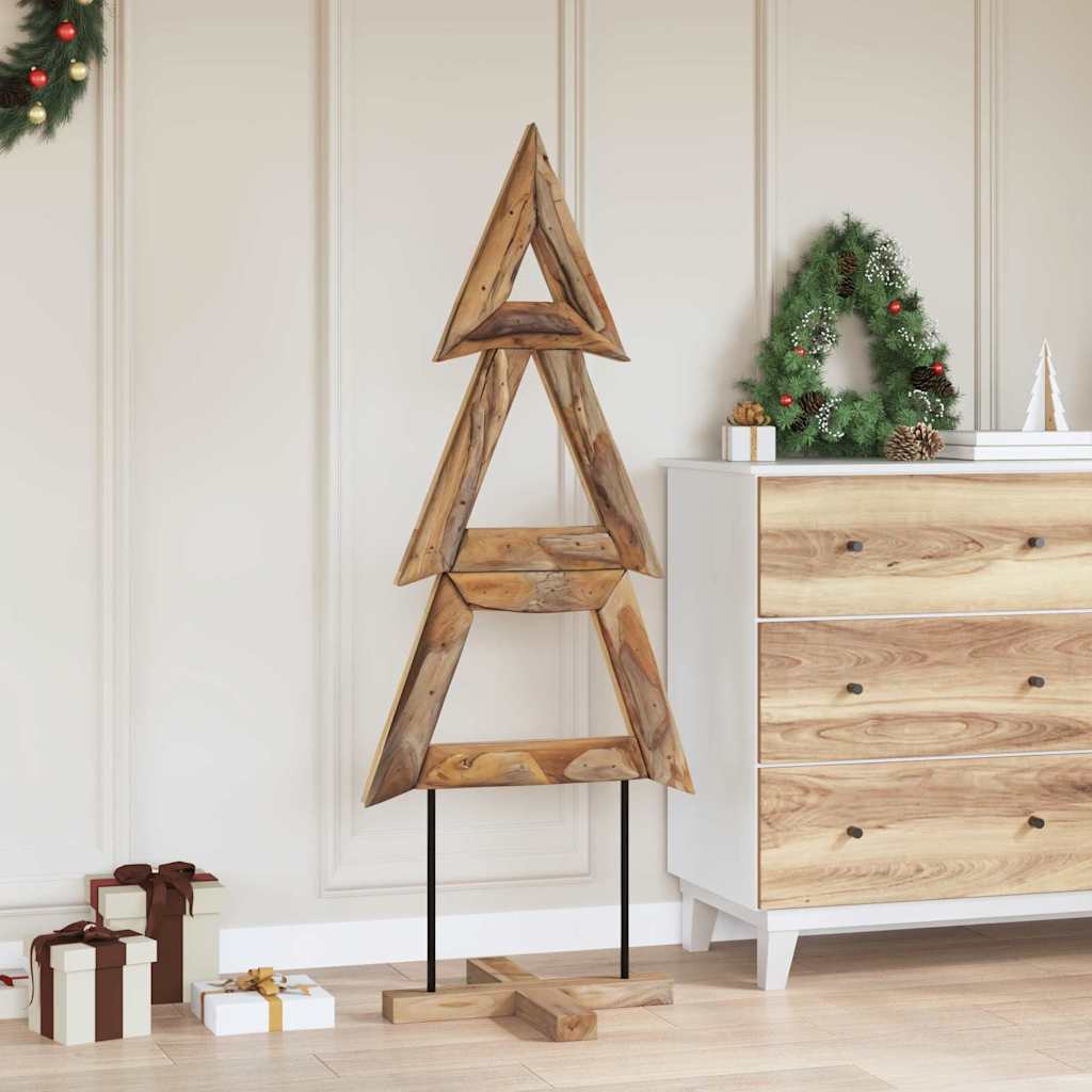 Christmas Tree Brown 149.5 cm Solid teak wood