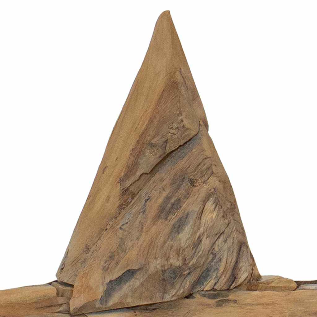 Christmas Star Brown 43.5 x 13.5 x 59 cm Solid Teak Wood