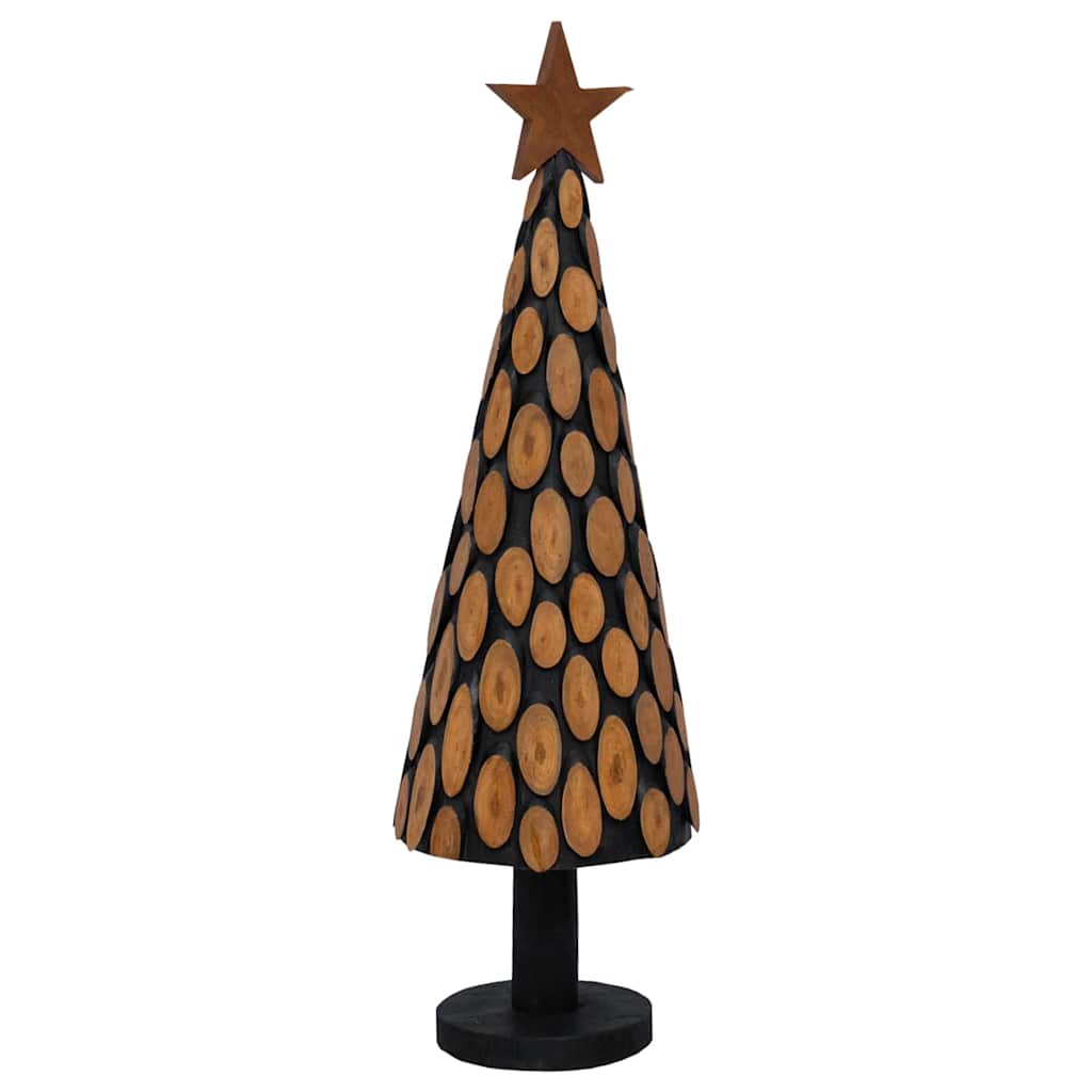 Christmas Tree with Stand Brown 149 cm Solid teak wood