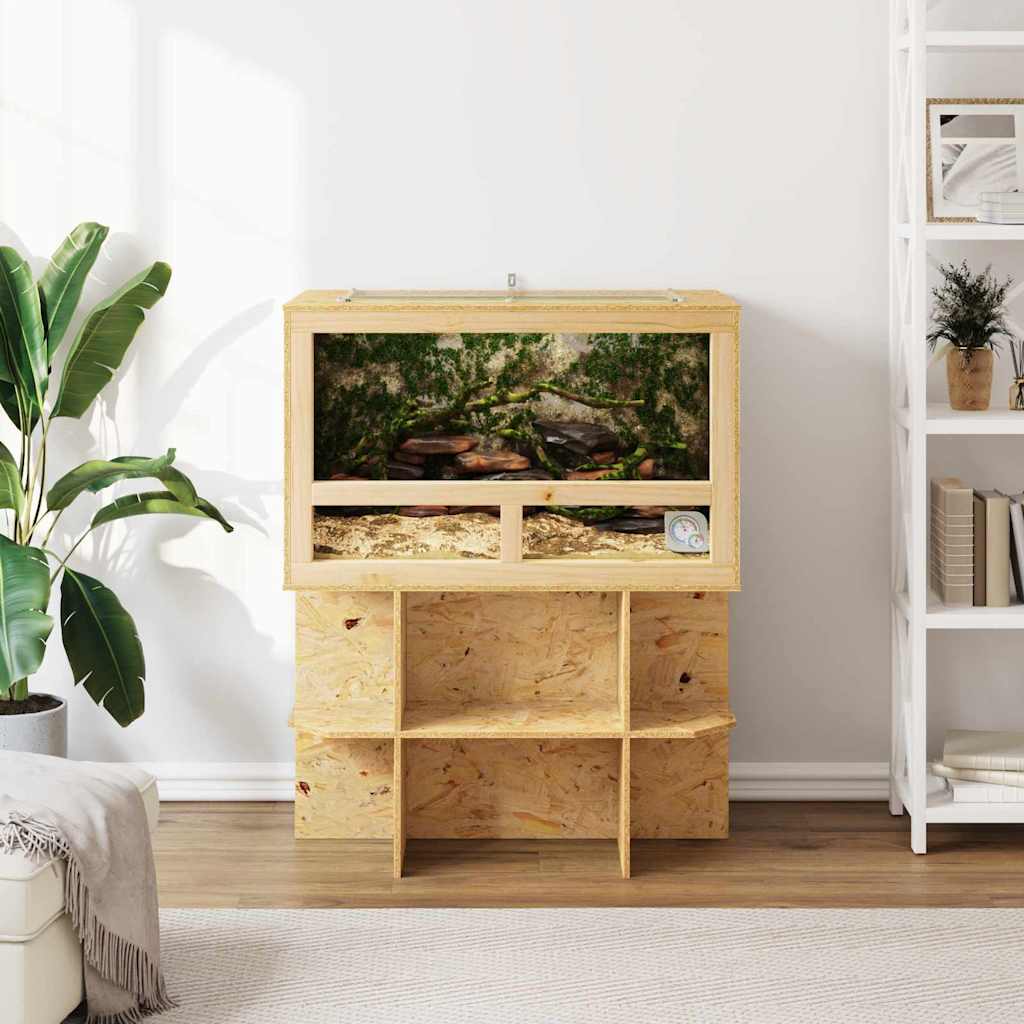 Terrarium Brown 80 x 50 x 100 cm OSB