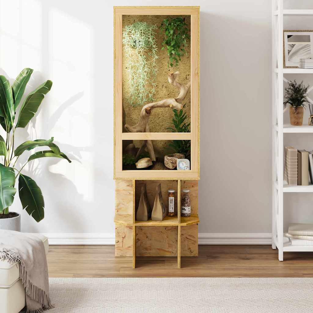 Terrarium Brown 50 x 50 x 150 cm OSB