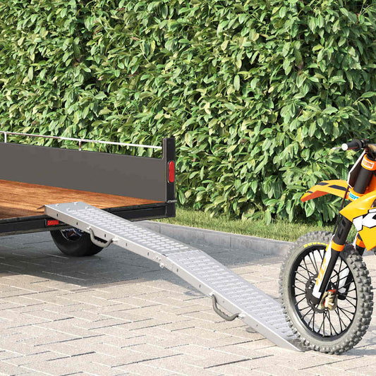 Foldable Ramp 200kg per ramp Silver 200 kg per ramp