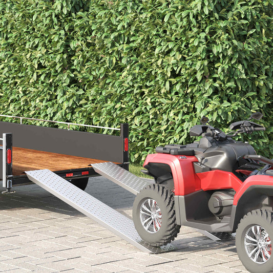 Loading Ramp 200 kg Silver 200 kg per piece Galvanised Steel