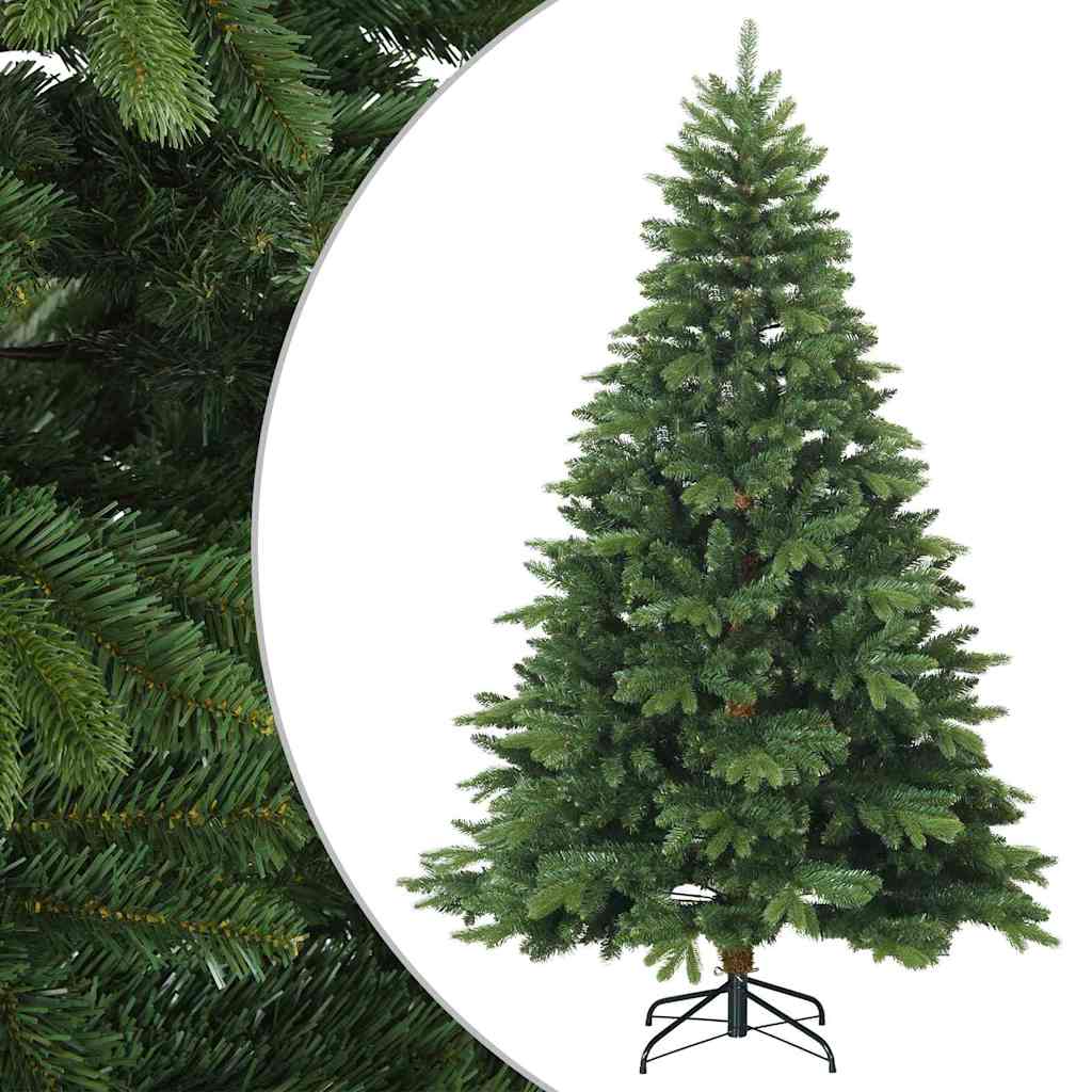Artificial Hinged Christmas Tree Green 180 cm PVC, PE and steel