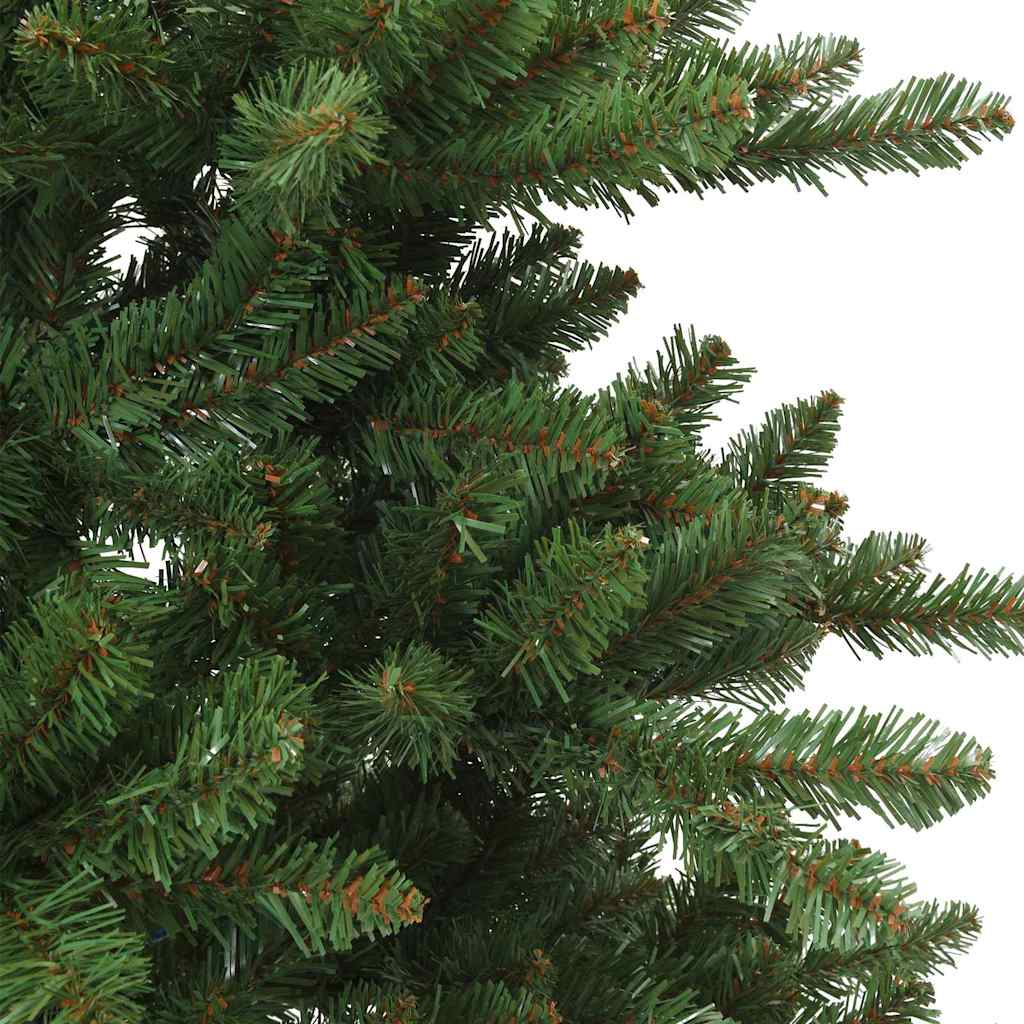 Artificial Hinged Christmas Tree Green 150 cm PVC, steel