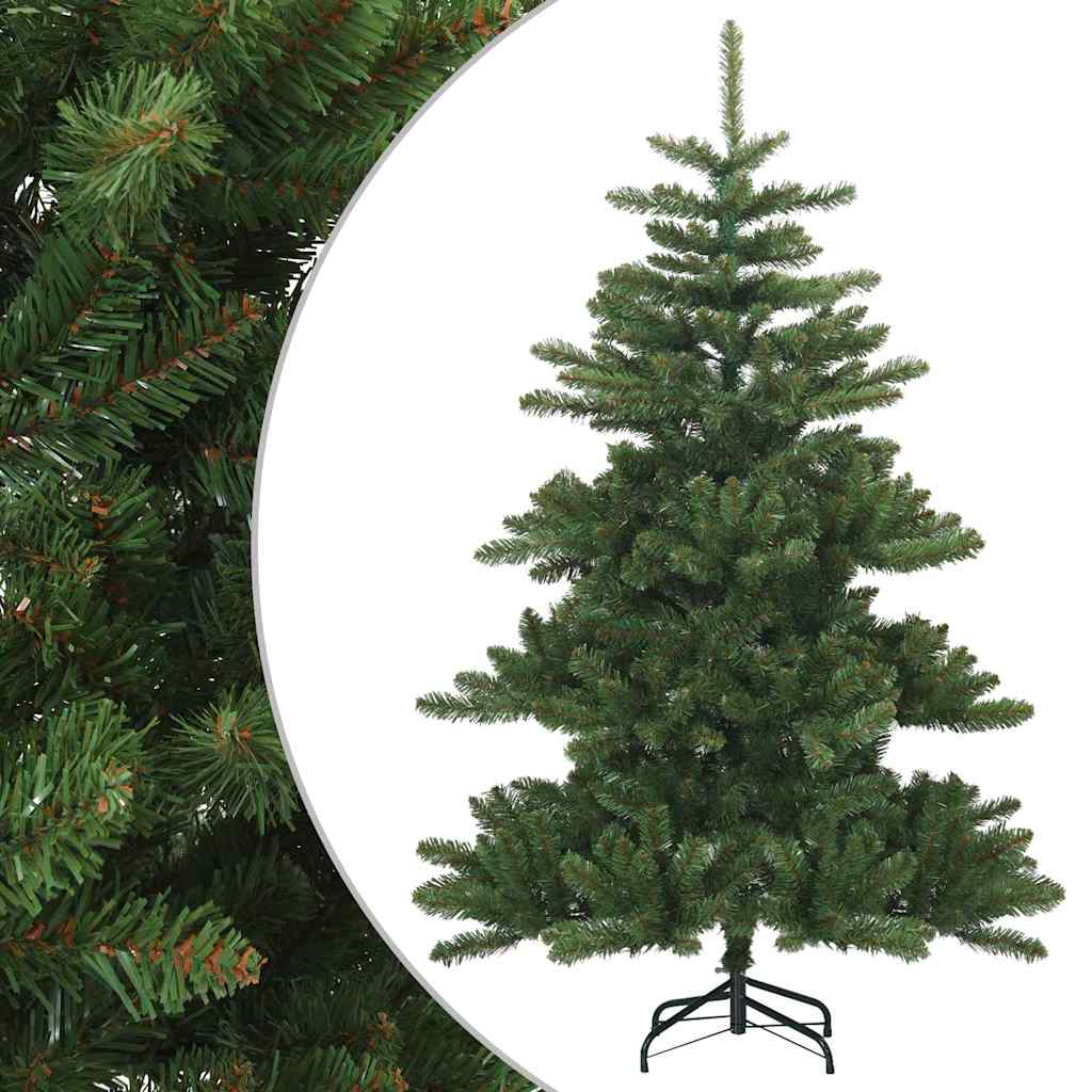 Artificial Hinged Christmas Tree Green 150 cm PVC, steel