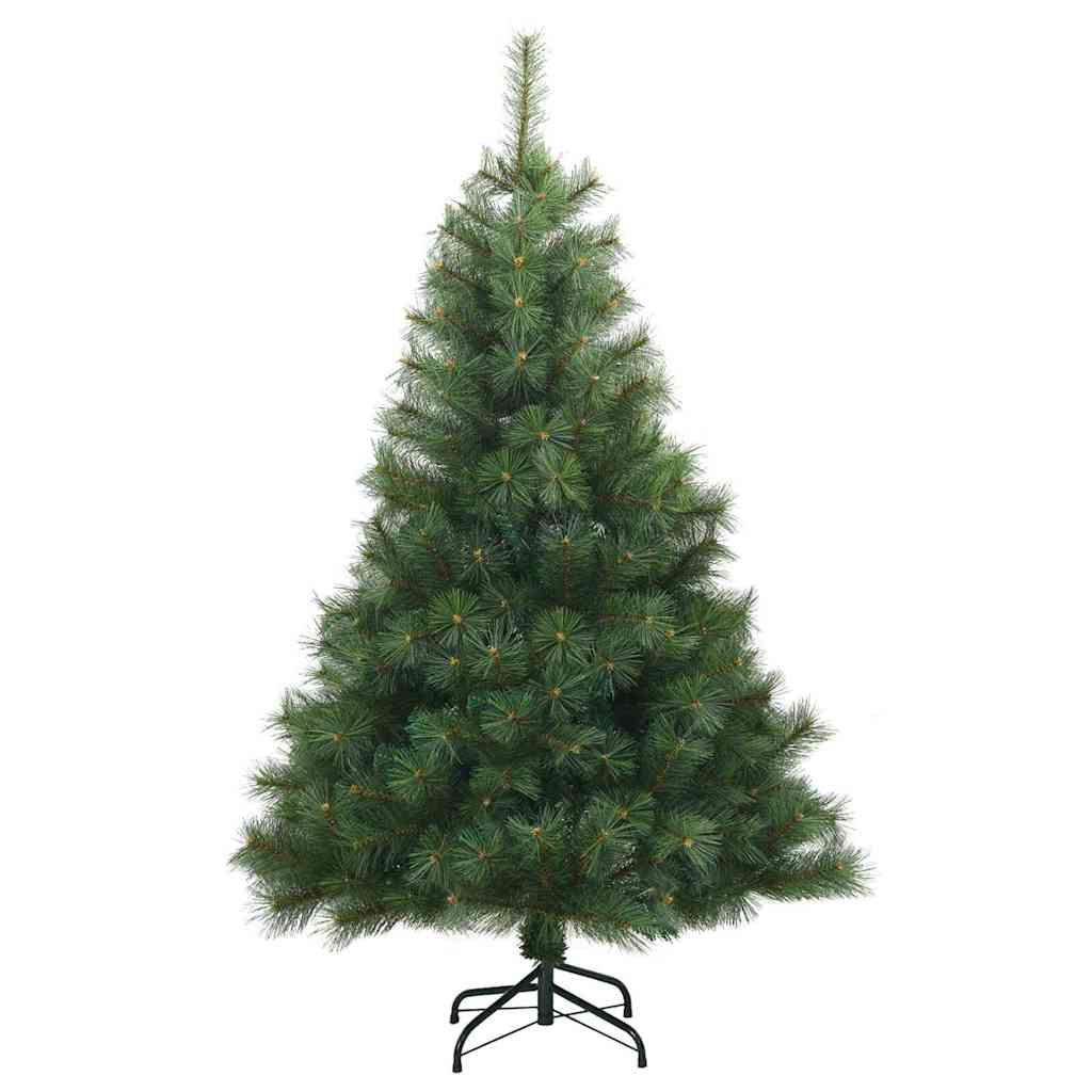 Artificial Hinged Christmas Tree Green 150 cm PVC, steel