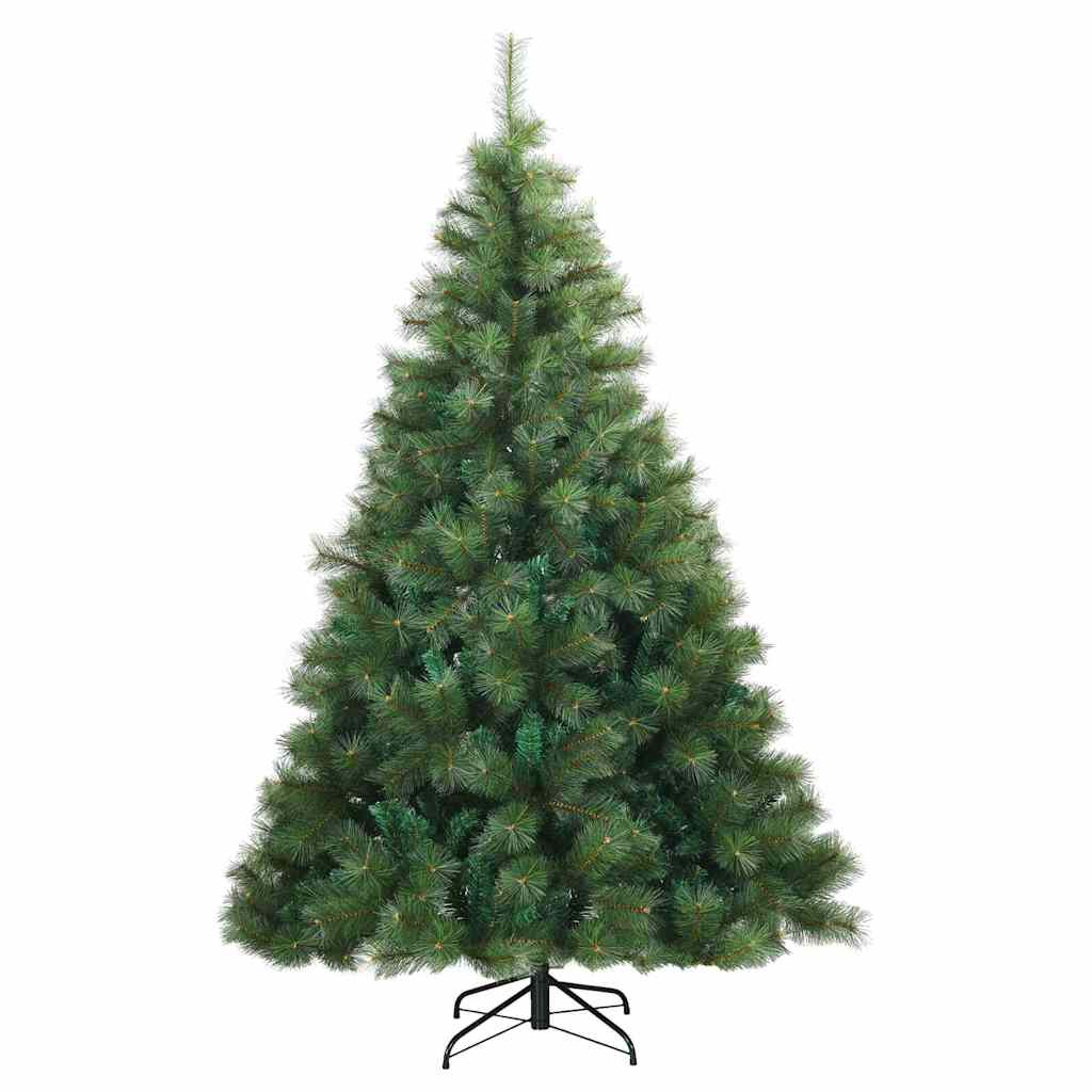 Artificial Hinged Christmas Tree Green 180 cm PVC, steel