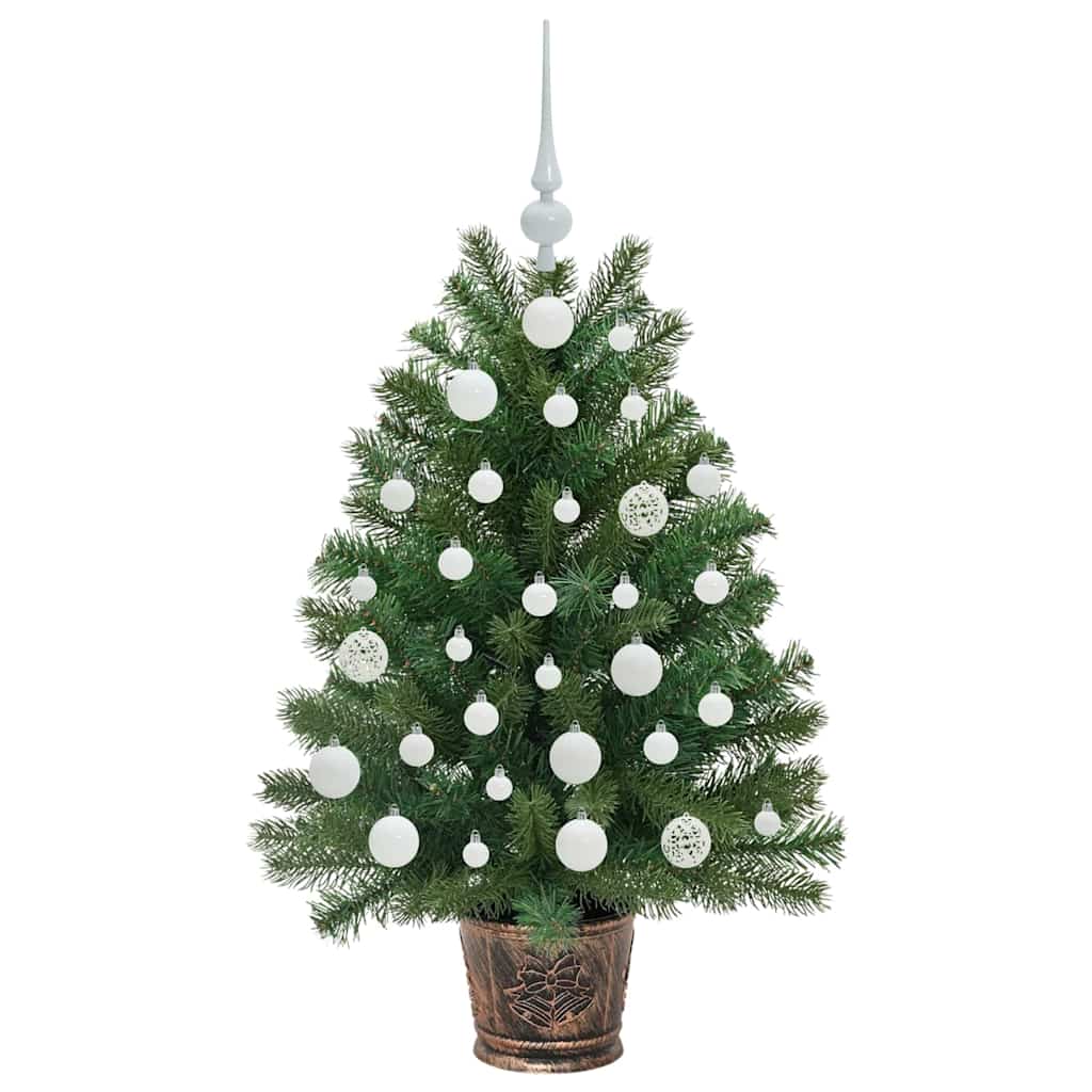 Artificial Christmas Tree with 150 LEDs Green 95 cm PE and PVC