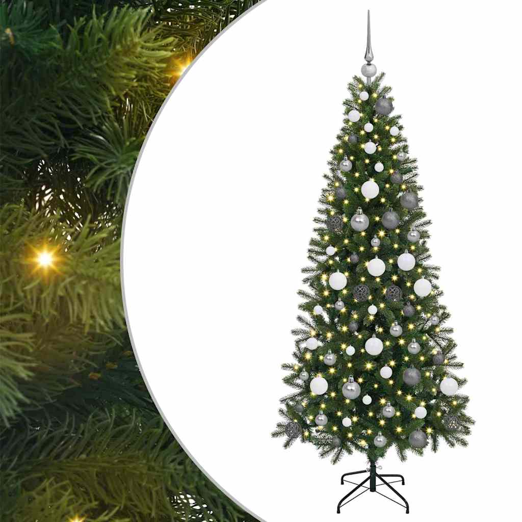 Artificial Christmas Tree Green 180 cm PE and PVC