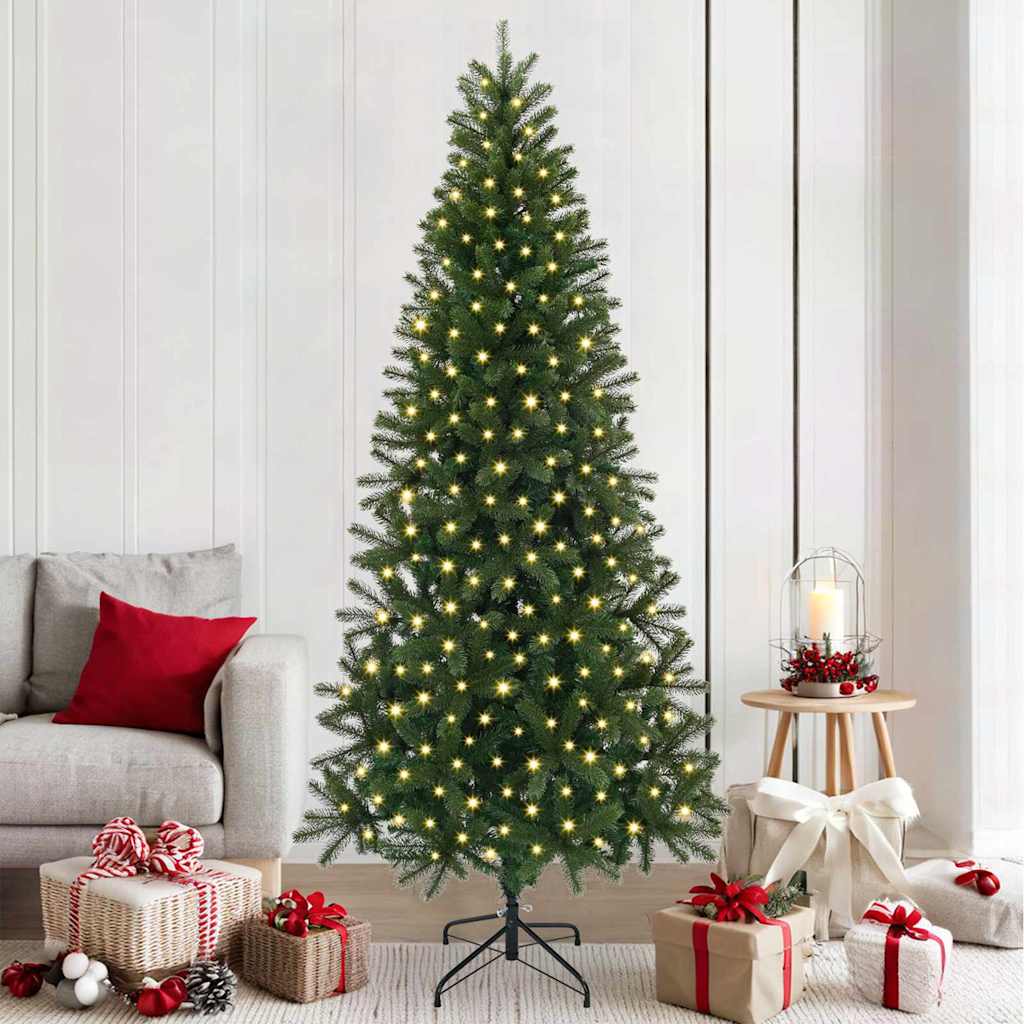 Artificial Christmas Tree Green 210 cm PE and PVC