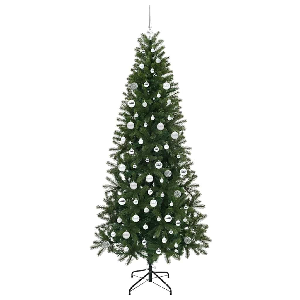 Artificial Christmas Tree Green 210 cm PE and PVC