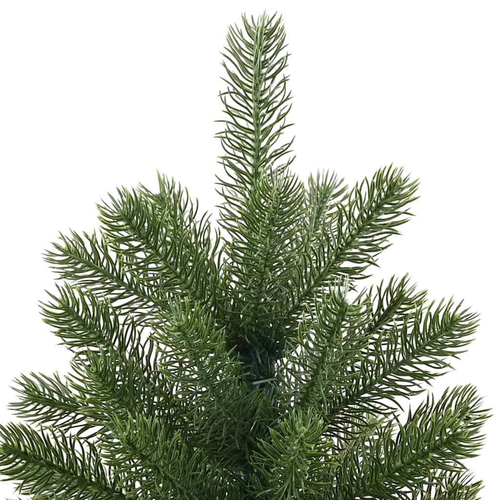 Artificial Christmas Tree with 300 LEDs Green 240 cm PE and PVC