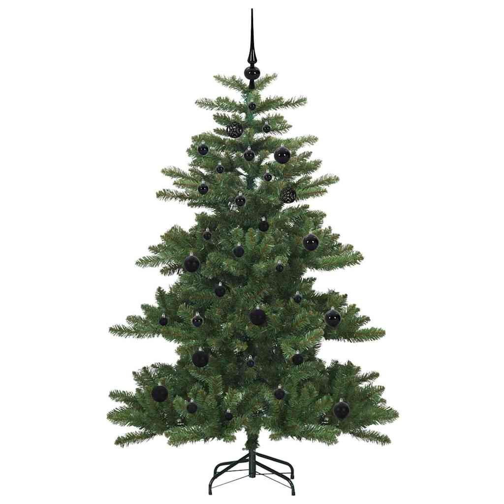 Artificial Hinged Christmas Tree Green 150 cm PVC and Steel