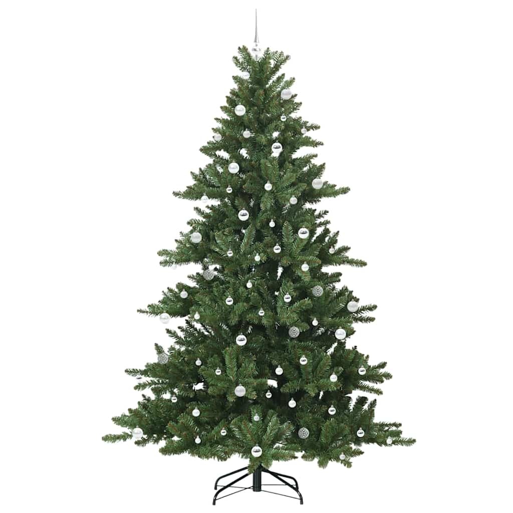 Artificial Hinged Christmas Tree Green 240 cm PVC
