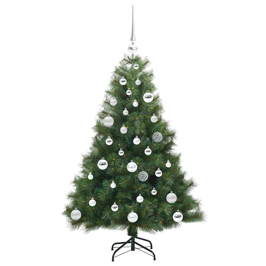 Artificial Christmas Tree with 150 LEDs Green 120 cm PE and PVC