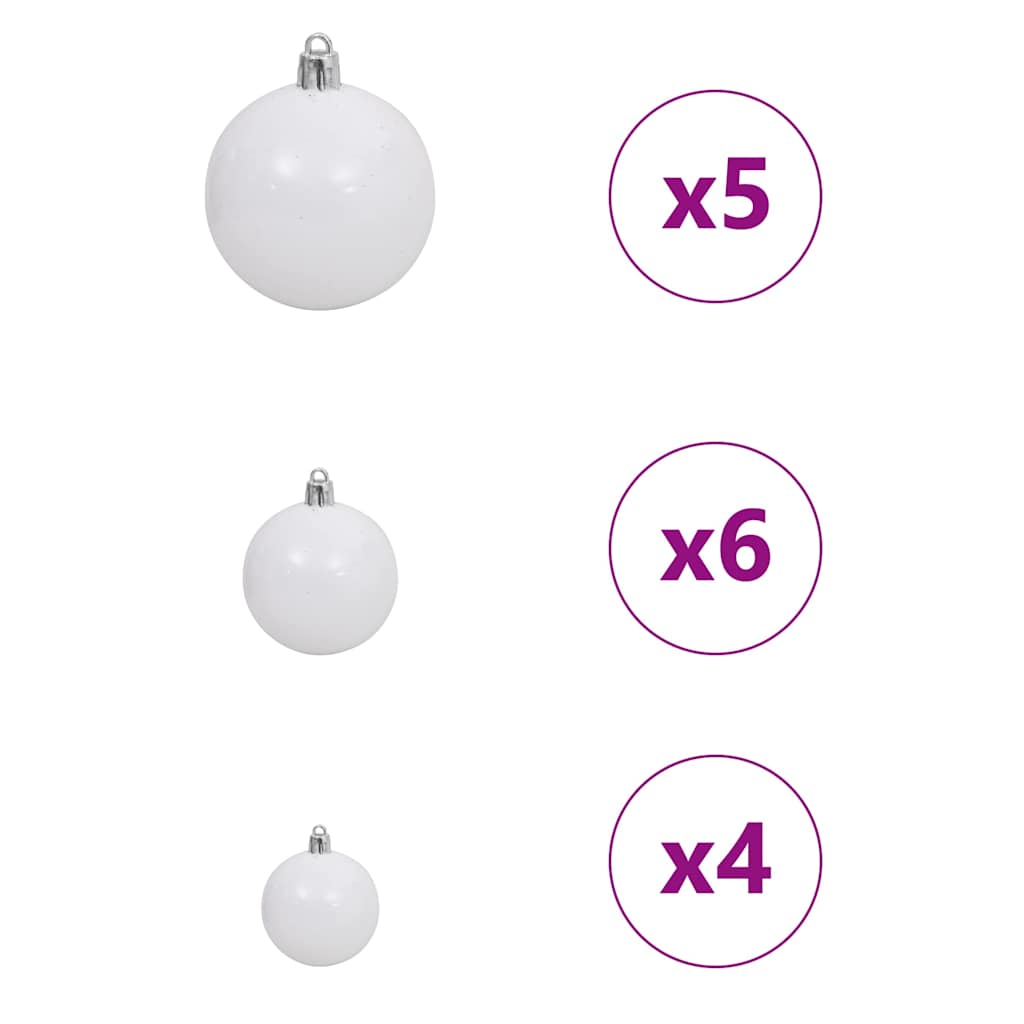 Artificial Christmas Tree with 150 LEDs Green 120 cm PE and PVC