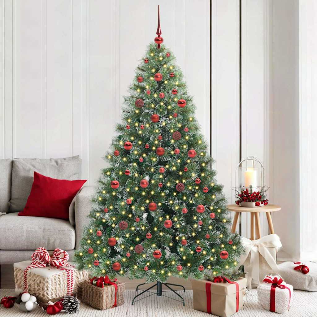 Artificial Christmas Tree Green 180 cm PE and PVC