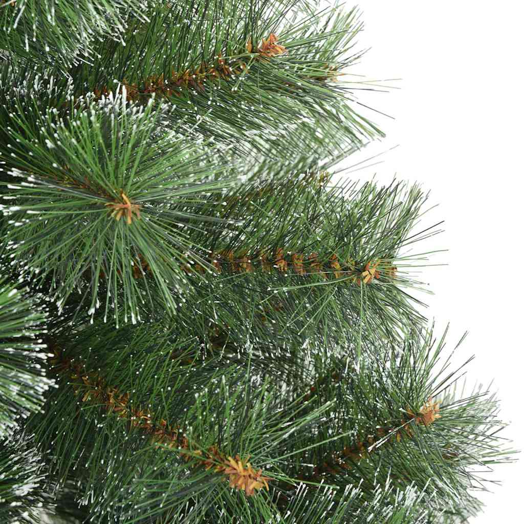 Artificial Christmas Tree with 300 LEDs Green 210 cm PE and PVC