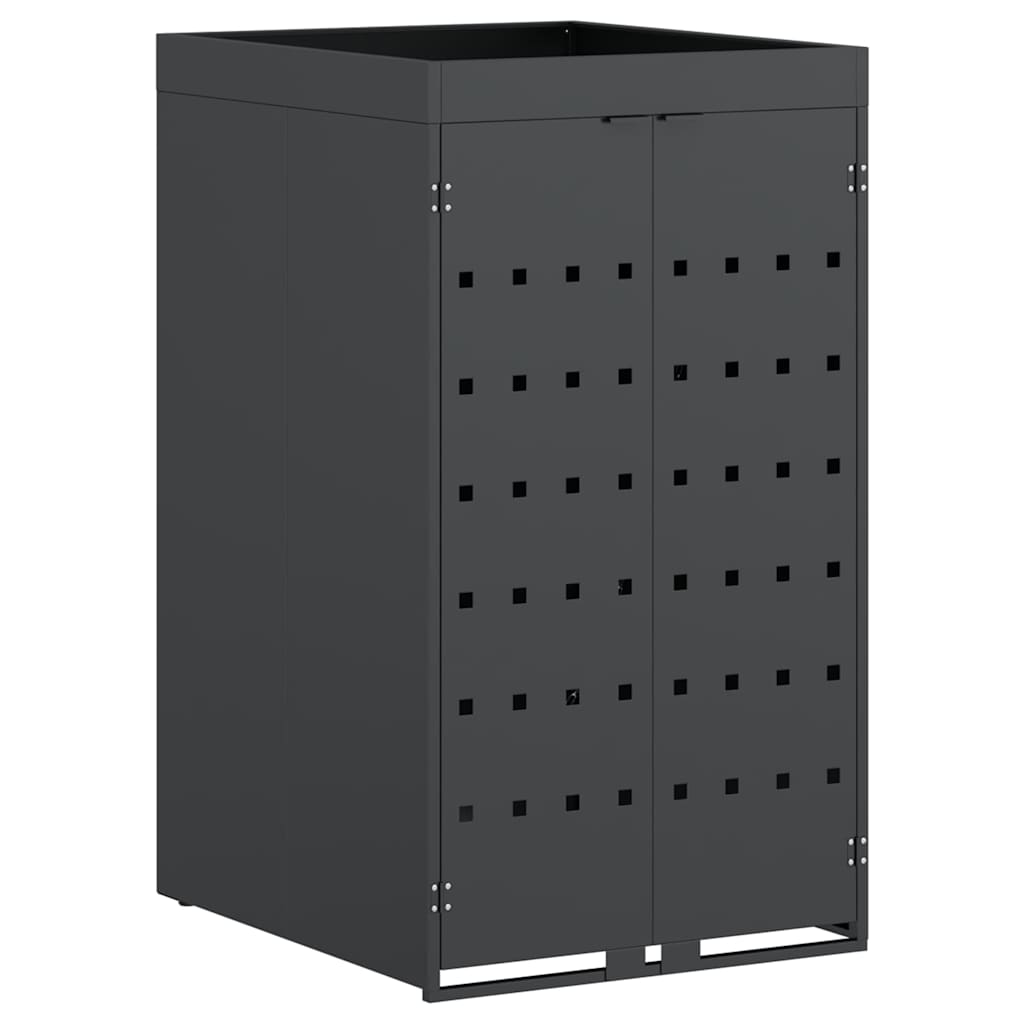 Wheelie Bin Storage with Planter Roof for Single 240L Bin