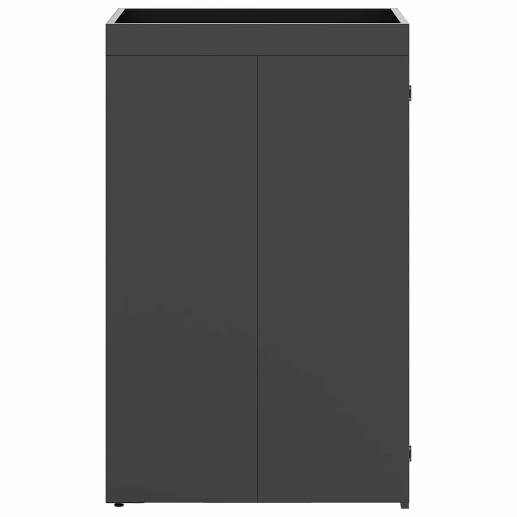 Wheelie Bin Storage with Planter Roof for 240L Bin Anthracite
