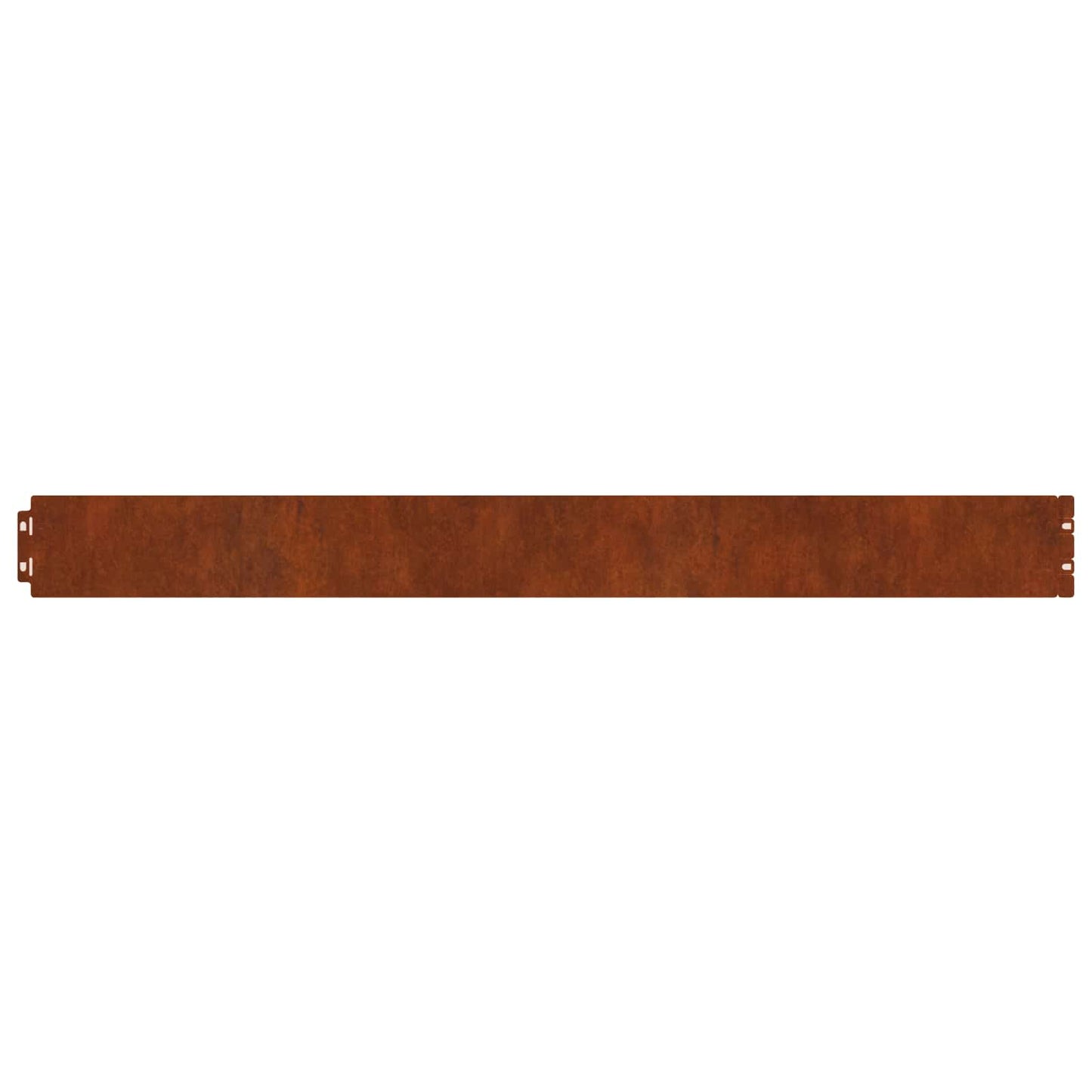 Lawn Edging 30 pcs 20 x 103 cm Weathering Steel Rusty