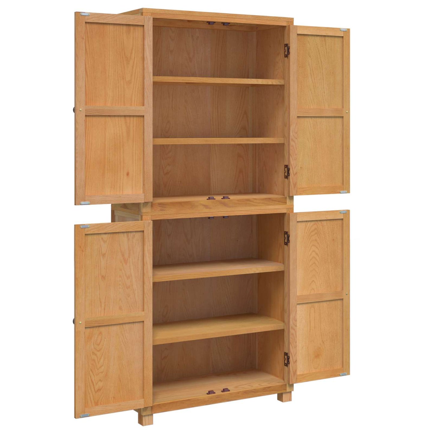 Storage Furniture Set with Storage Brown Engineered wood