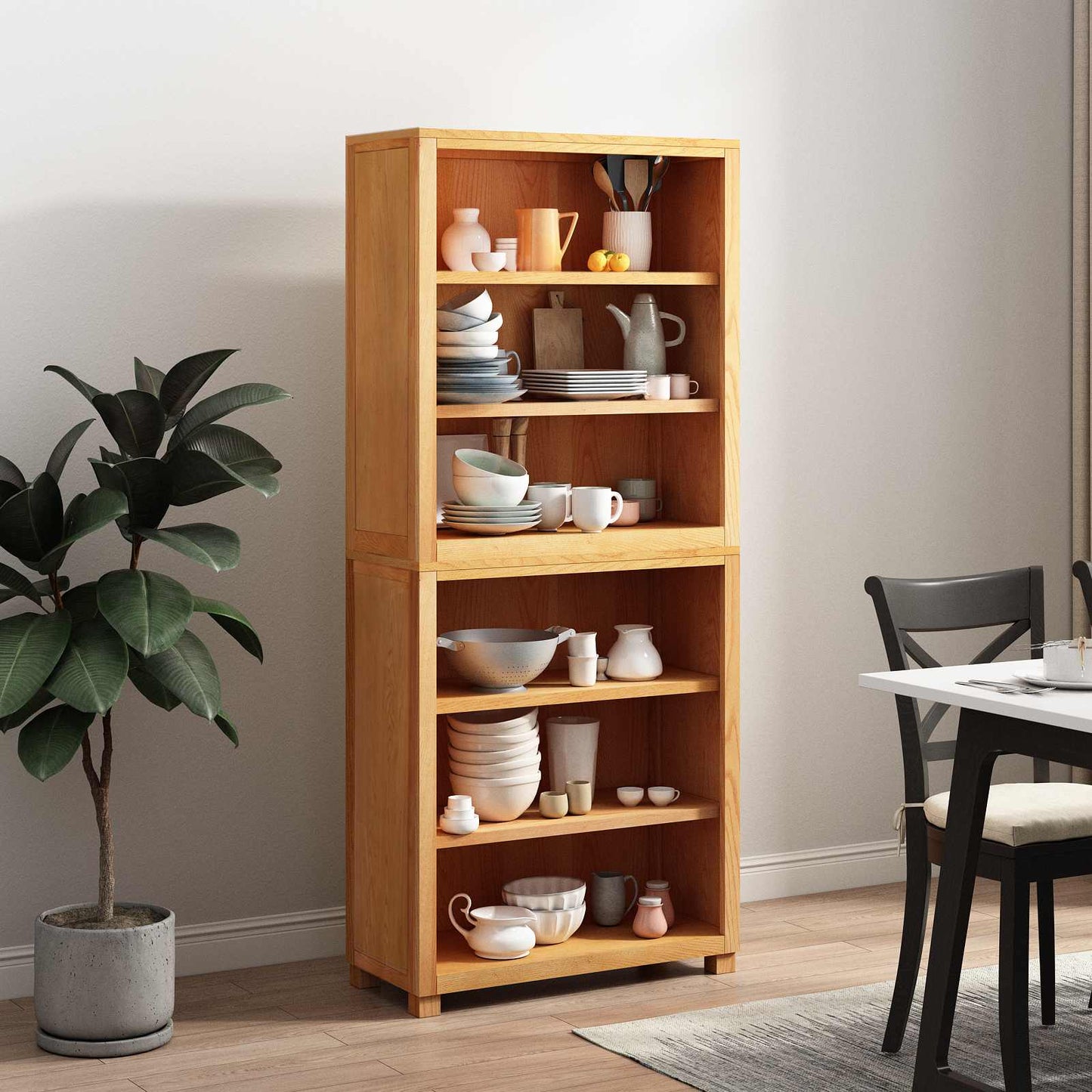 Storage Furniture Set with Storage Brown Engineered wood