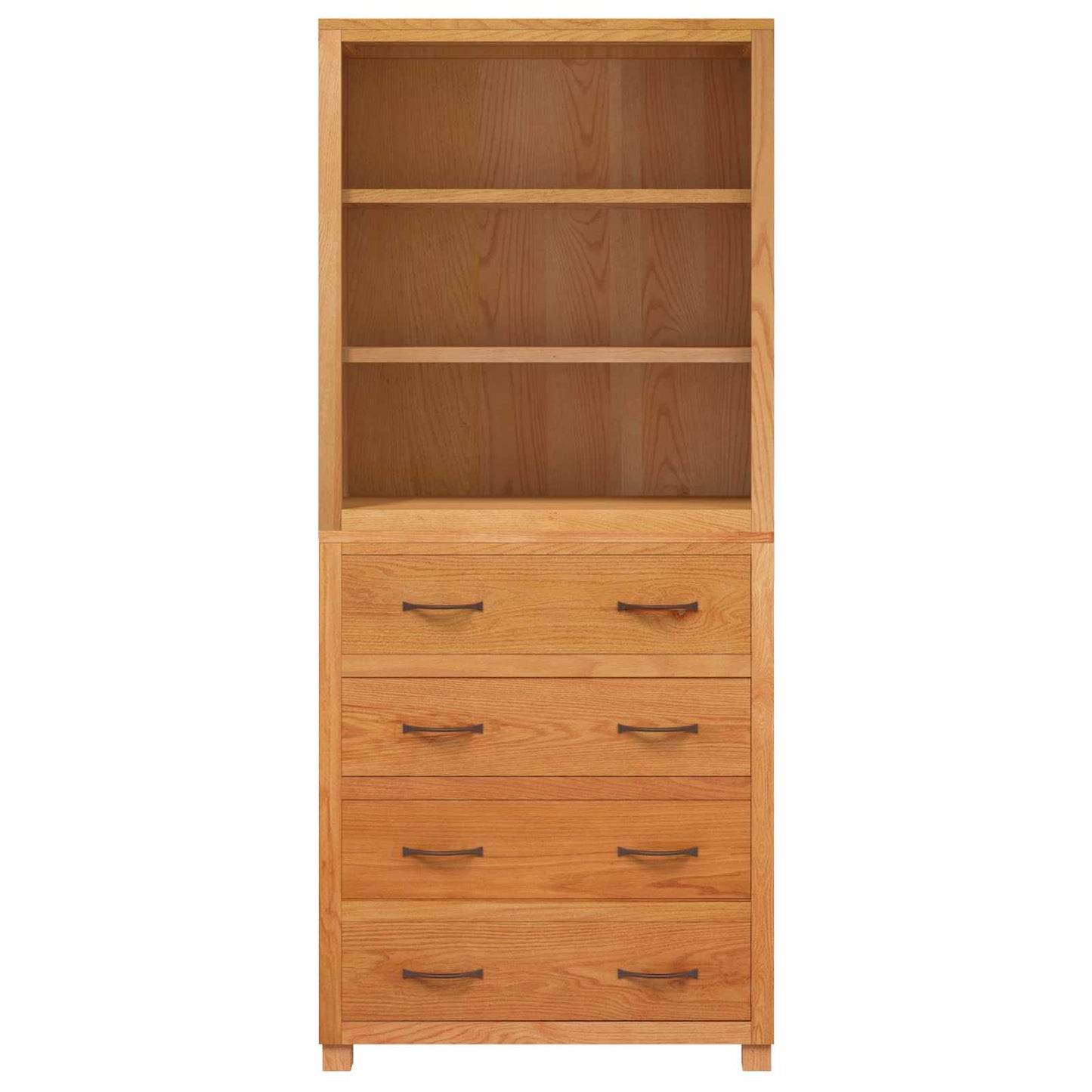Storage Furniture Set with Drawer Brown Engineered wood