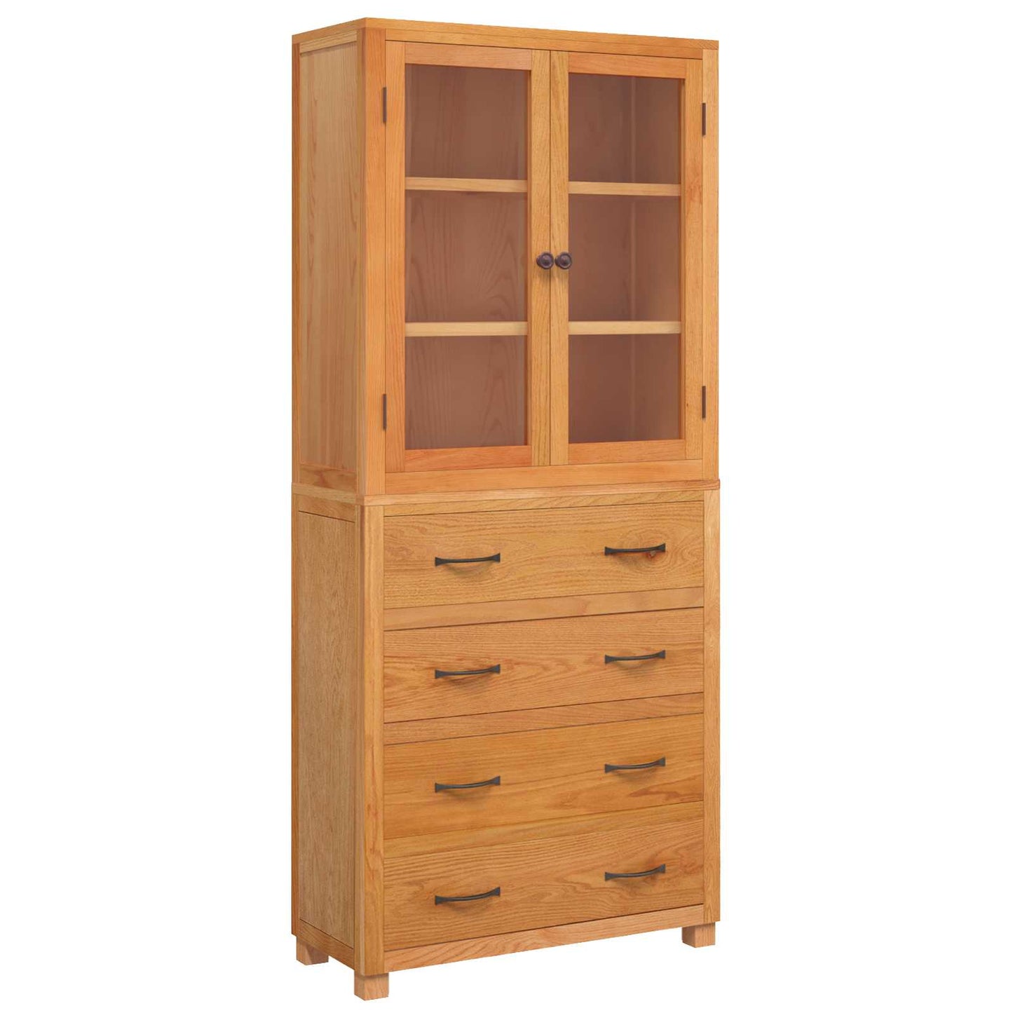 Storage Furniture Set with Drawer Brown Engineered wood