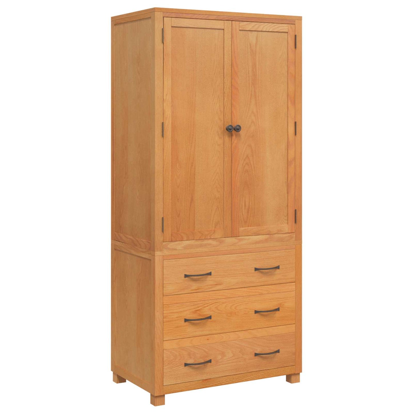 Storage Furniture Set with Drawer Brown Engineered wood