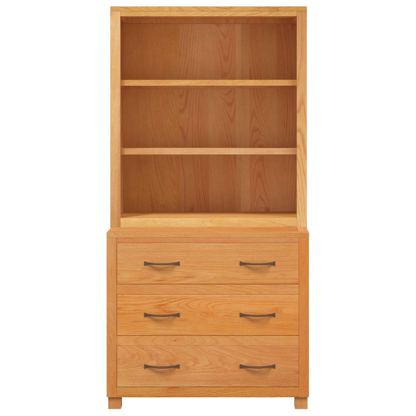 Storage Furniture Set with Drawer Brown Engineered wood