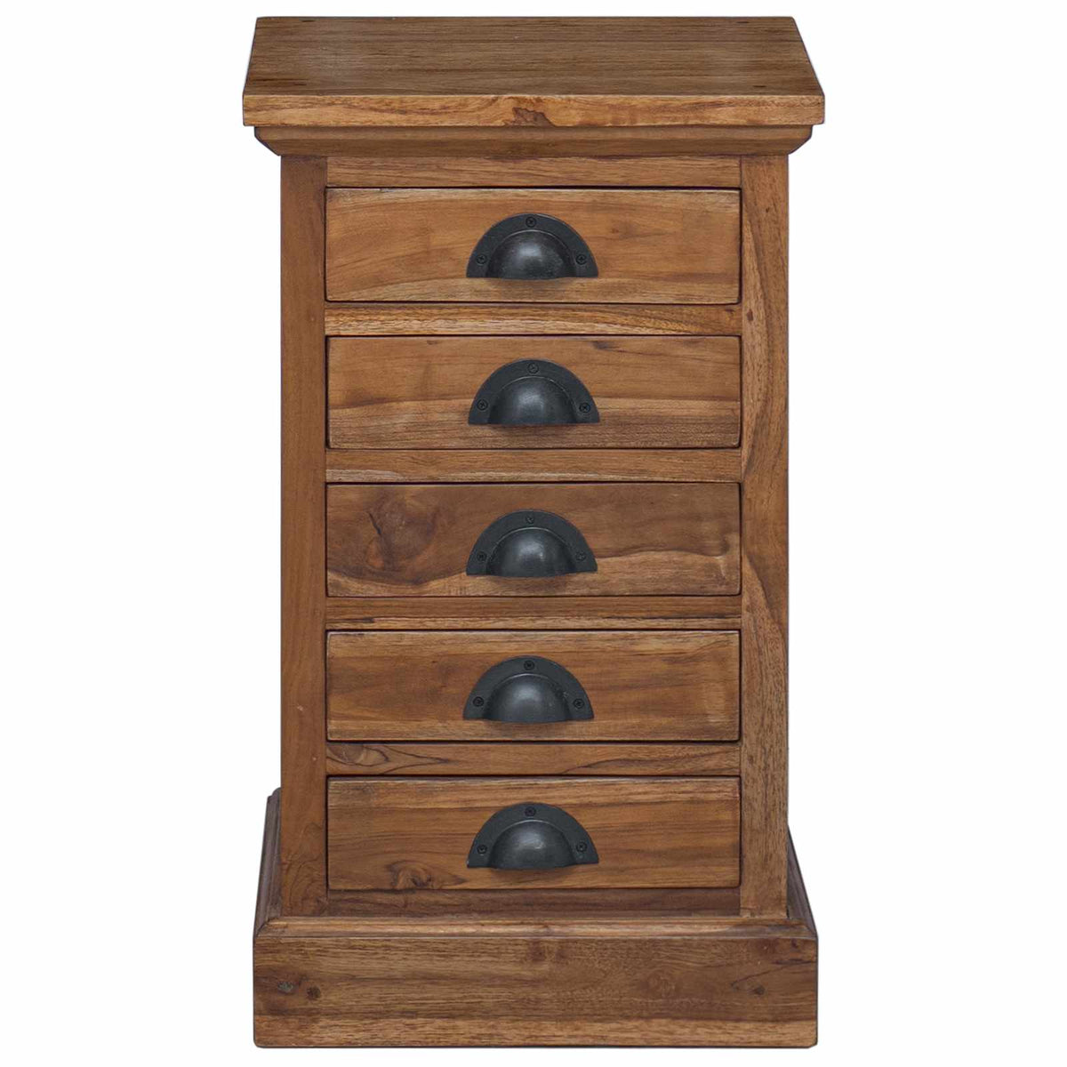 Chest of Drawers Natural 35 x 30 x 60 cm Solid Teak Wood