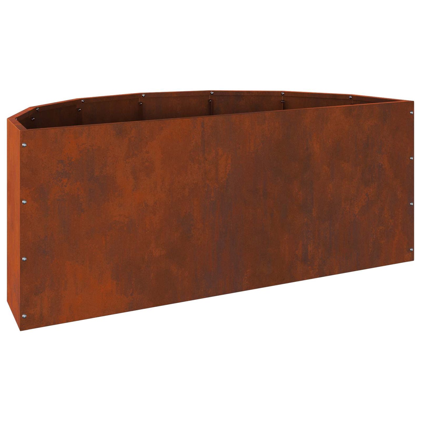 Planter Rusty 90 x 45 x 35 cm Weathering Steel