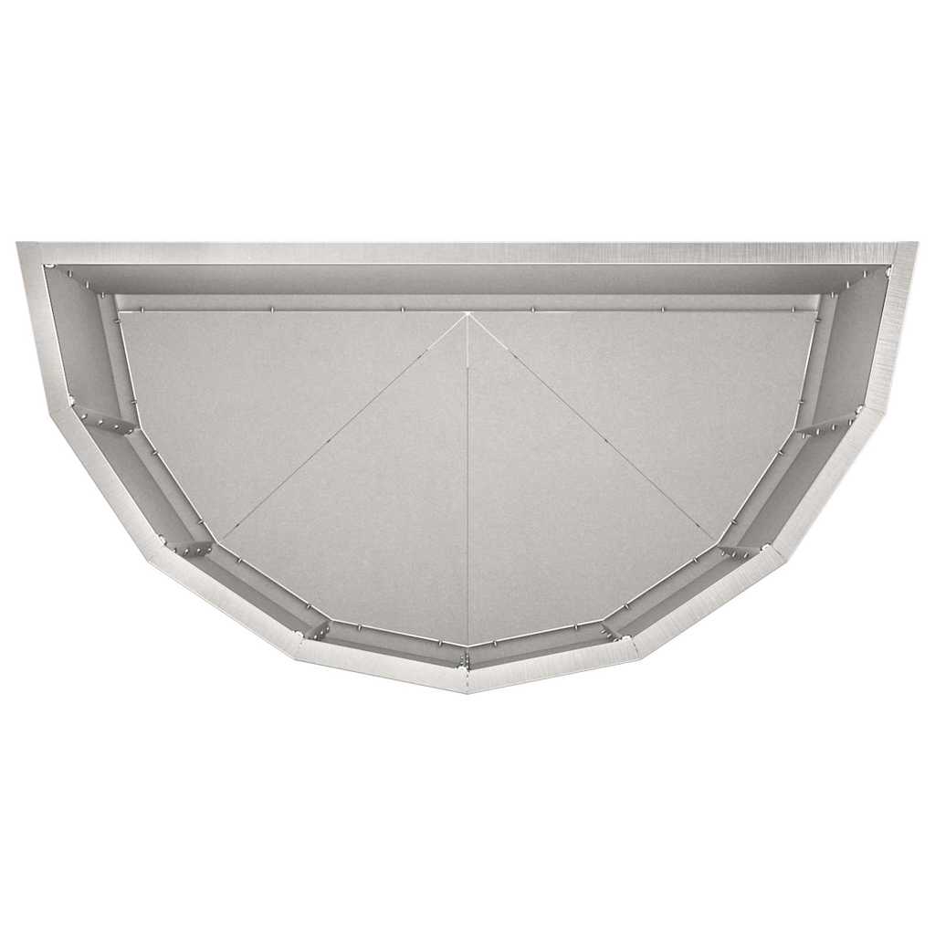 Planter Silver 60 x 30 x 50 cm Stainless Steel