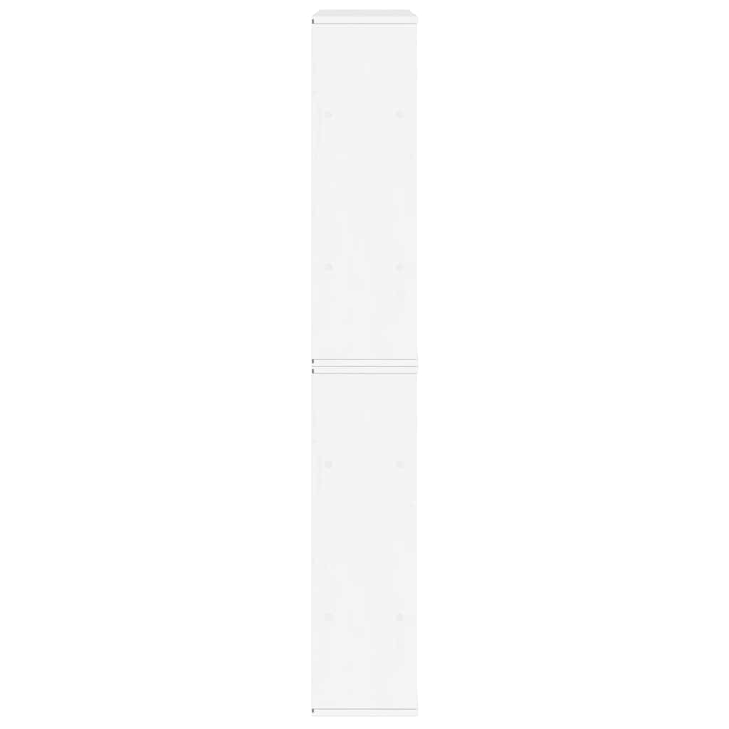 Side Cabinets 4 pcs "ODDA" White 40x24x79 cm Solid Wood Pine