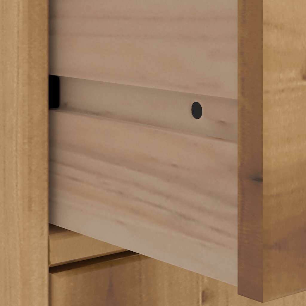 Side Cabinets 4 pcs "ODDA" 40x24x79 cm Solid Wood Pine