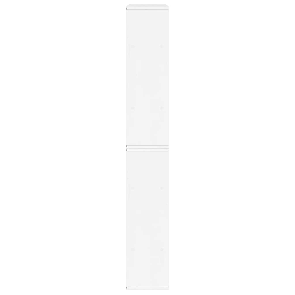 Side Cabinets 5 pcs ODDA White 40x24x79 cm Solid Wood Pine