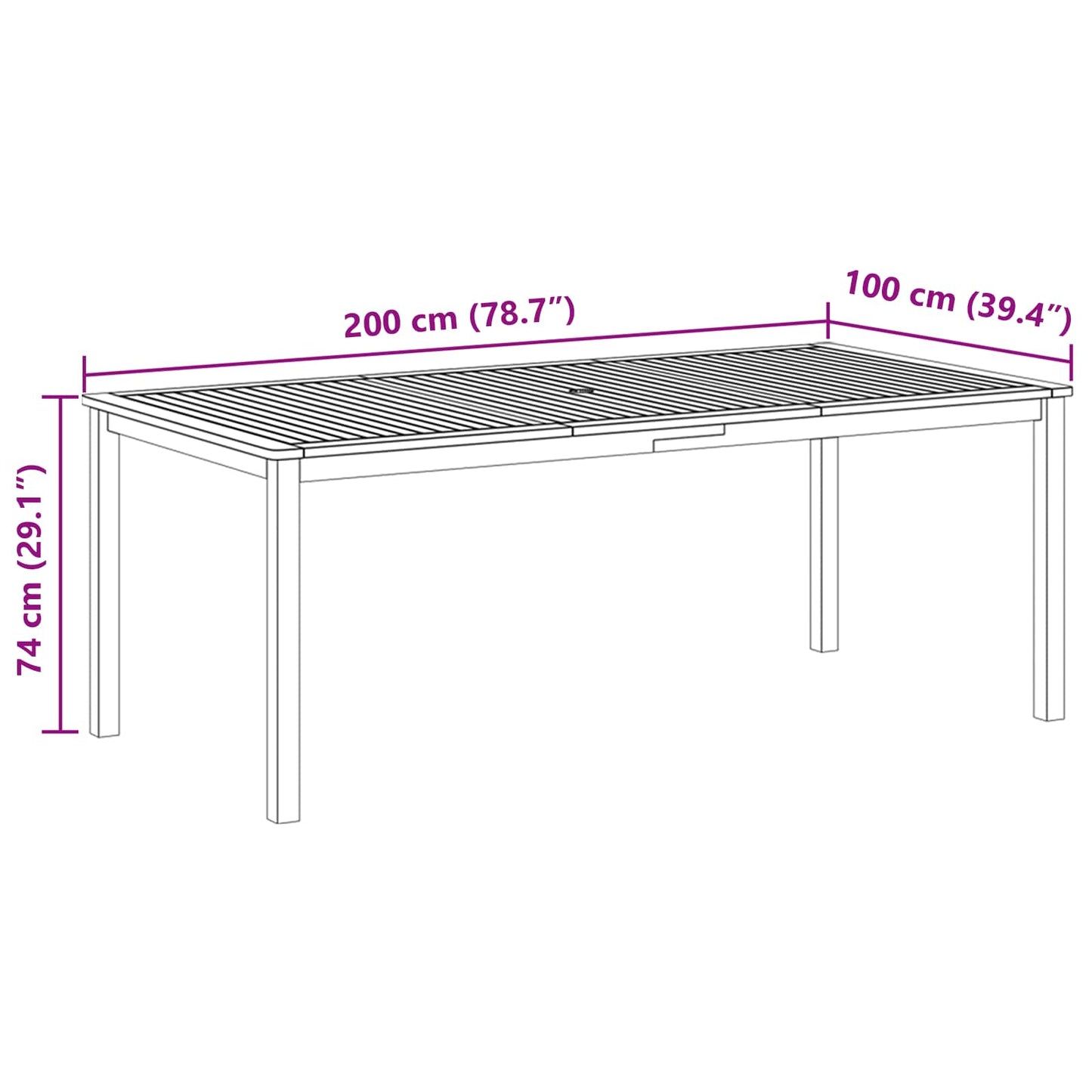 Garden Dining Set 9 pcs Grey Solid Acacia Wood
