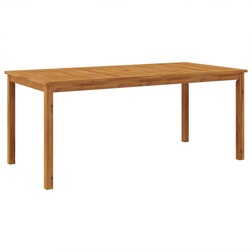 Garden Dining Set 7 pcs Grey Solid Acacia Wood