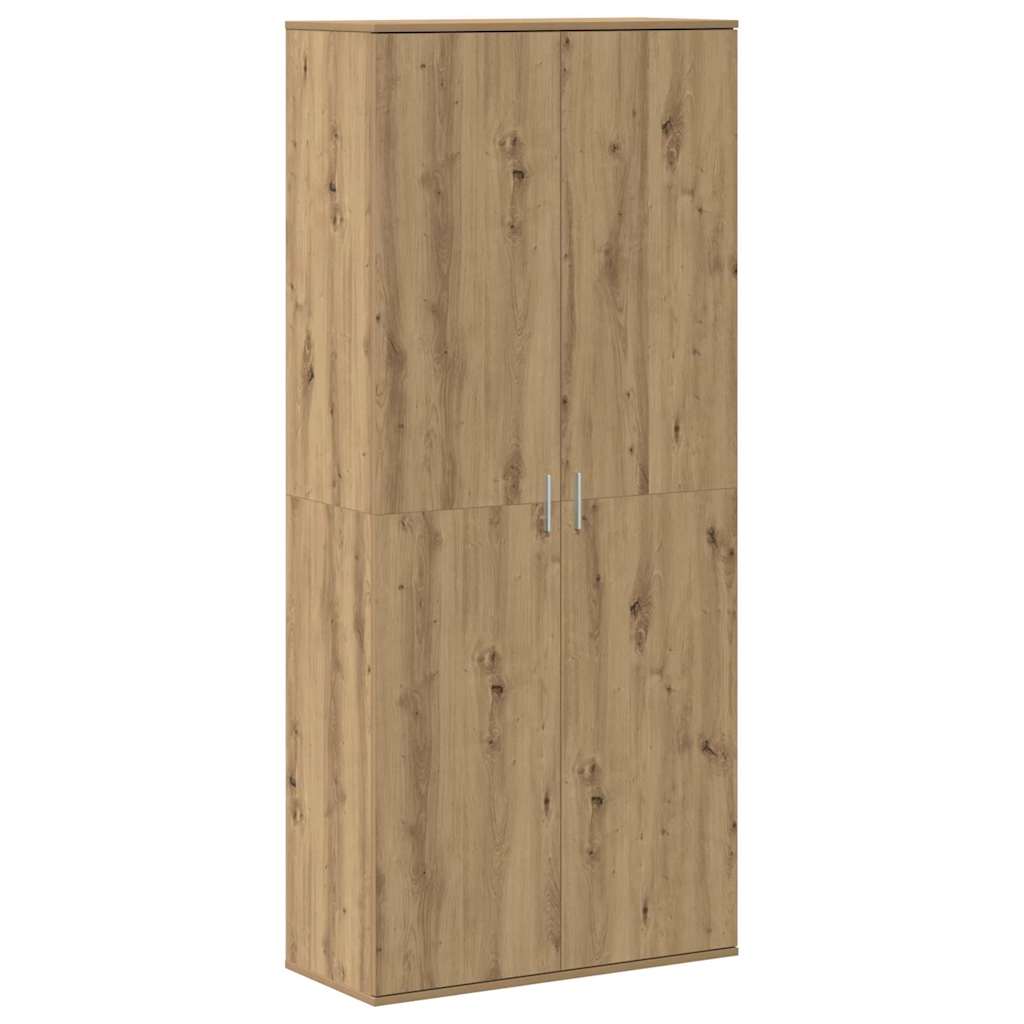 Highboard Artisan oak 80 x 35 x 180 cm Engineered wood