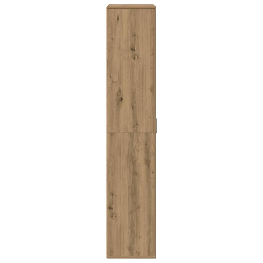 Highboard Artisan oak 80 x 35 x 180 cm Engineered wood