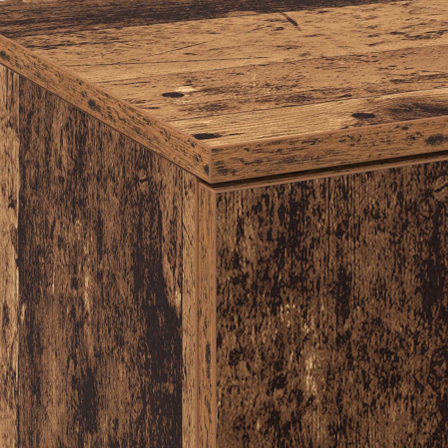 Highboard Old Wood 70 x 33.5 x 180 cm Engineered Wood